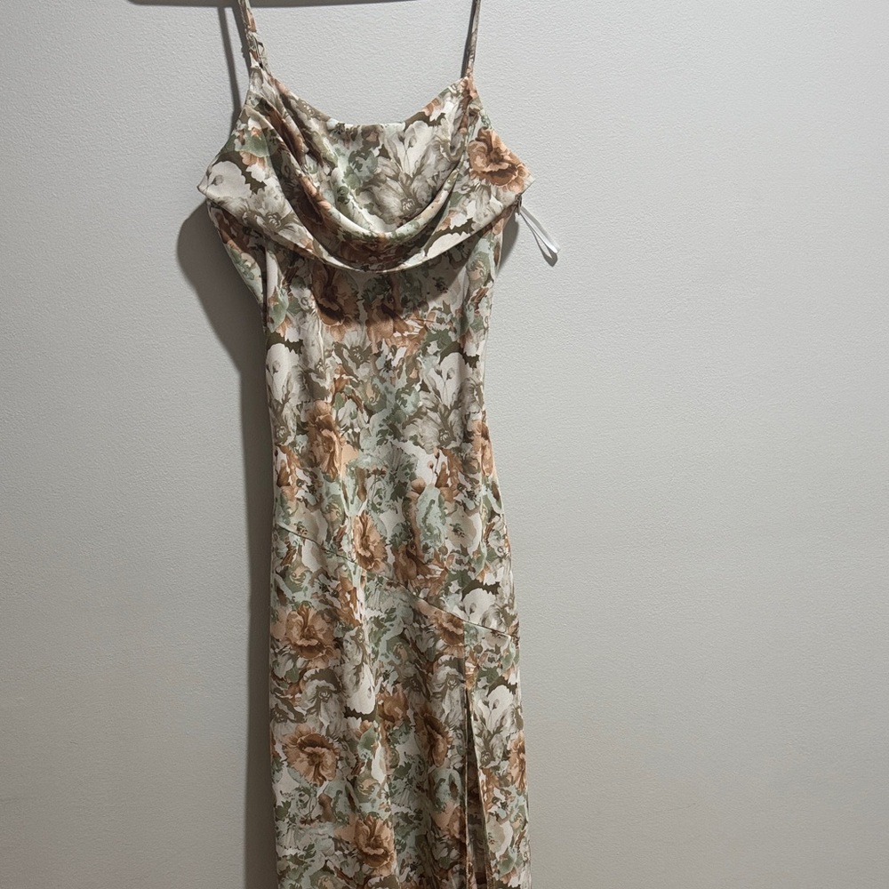 Floral Print Women's Dress